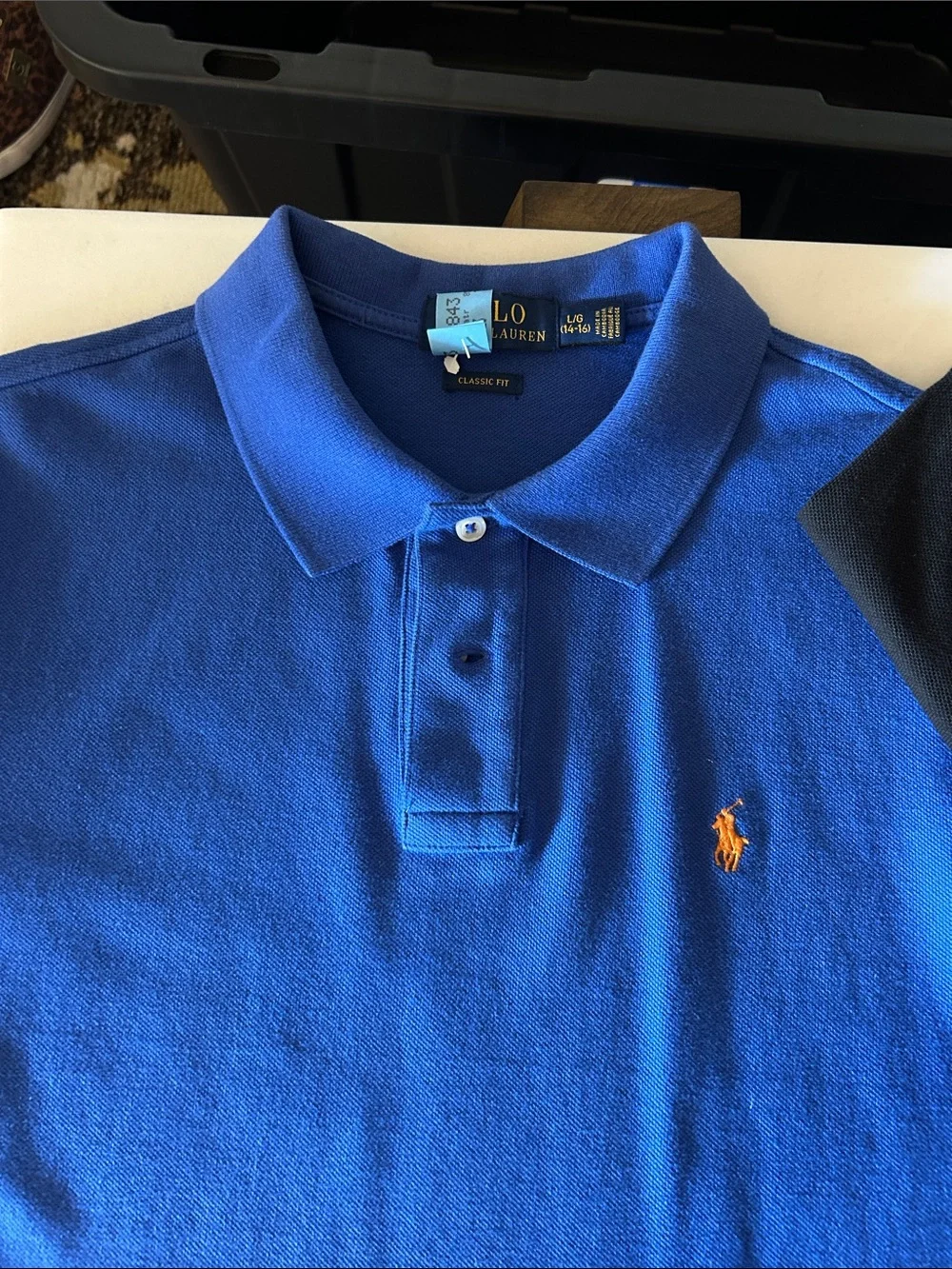 Ralph Lauren Kids Pony 3 shirts with dry cleaning tag